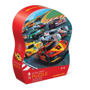 Jr. Shaped Puzzle 72pc - At The Races