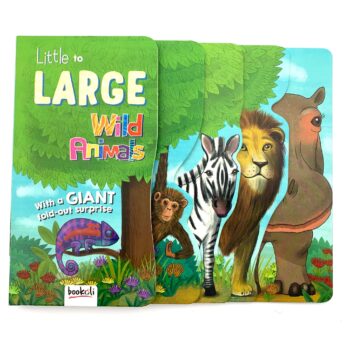 Little to Large - Wild Animals (Picture & Activity Book)